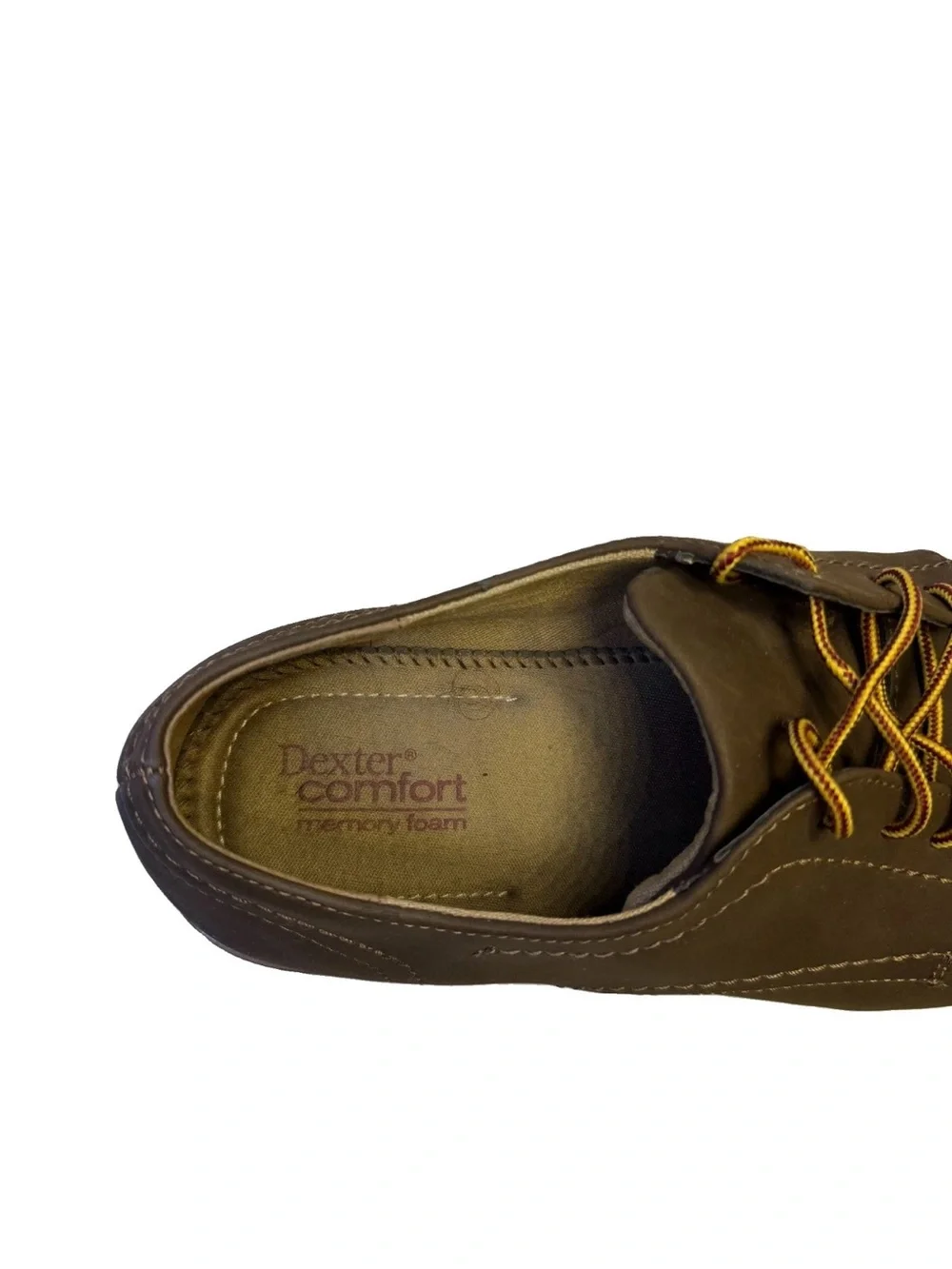 Dexter Brown Lace-Up Oxford with Contrasting Laces